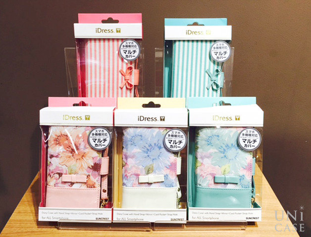 スマホをオシャレに！Androidでも使えるマルチ スマホケース：Girls i マルチダイヤリカバー