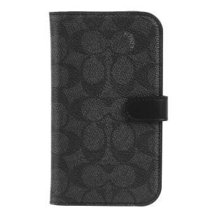 【iPhone15 ケース】Folio Case (Signature C Charcoal)-4573565909621