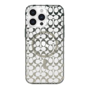 【iPhone15 Pro Max ケース】Protective Case for MagSafe (Signature C Ombre Deep Forest/Multi)-4573565909560
