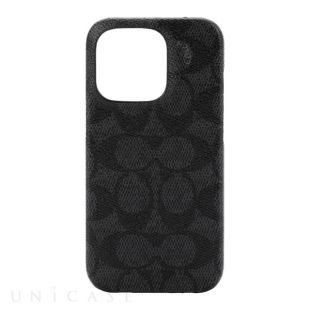 【iPhone14 Pro ケース】Slim Wrap Case (Signature C Black)-4573565899212