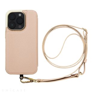 【iPhone14 Pro ケース】Cross Body Case Duo (beige)-4573558550922