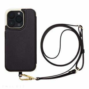 【iPhone14 Pro ケース】Cross Body Case Duo (black)-4573558550908