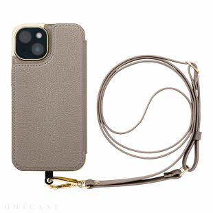 【iPhone14/13 ケース】Cross Body Case Duo (gray)-4573558550861