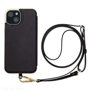【iPhone14/13 ケース】Cross Body Case Duo (black)-4573558550854