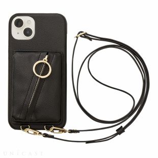 【iPhone14 Plus ケース】Clutch Ring Case (black)-4573558550823