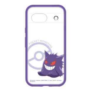 【Google Pixel 8a ケース】ポケットモンスター IIII fit Clear (ゲンガー)-4550213119465