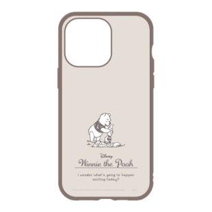 【iPhone15 Pro Max ケース】ディズニー、ディズニー・ピクサーキャラクター IIII fit (くまのプーさん)-4550213110042