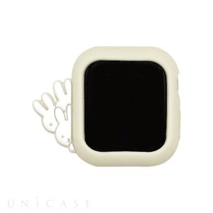 【Apple Watch ケース 41/40mm】ミッフィー シリコンケース (ひょっこり) for Apple Watch SE(第2/1世代)/Series9/8/7/6/5/4-4550213541433