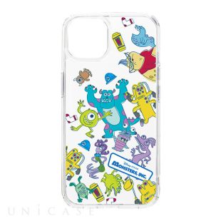 【iPhone15/14/13 ケース】クリアハイブリッドケース (モンスターズ・インク)-4573540886046