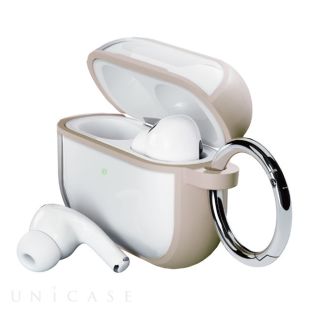 【AirPods Pro(第2/1世代) ケース】タフケース (ベージュ)-4573540881706
