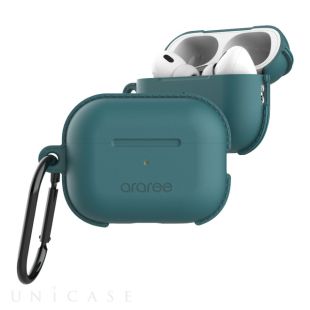 【AirPods Pro(第2/1世代) ケース】ソフトケース POPS (フォレストブルー)-4570047590414