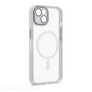 【iPhone13 ケース】レンズガード一体型MagSafe対応クリアケース (スモーキークリア)-8809778521609