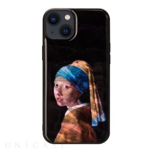 【iPhone14 Plus ケース】天然貝ケース (真珠の耳飾りの少女)-4570047576029
