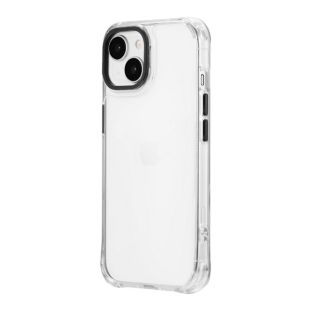 【iPhone15/14 ケース】カメラ保護ハイブリッドケース 「UTILO Cam Tough」 (ブラック)-4582698081470