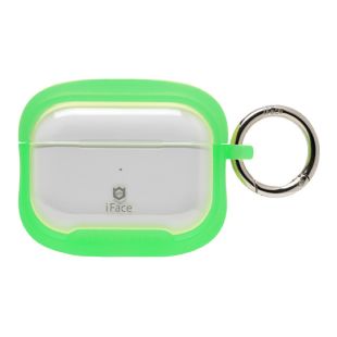 【AirPods Pro(第2/1世代) ケース】iFace Reflection Neo ポリカーボネートクリアケース (クリアグリーン)-4522327963135