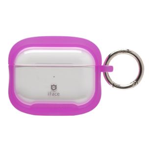 【AirPods Pro(第2/1世代) ケース】iFace Reflection Neo ポリカーボネートクリアケース (クリアパープル)-4522327963128