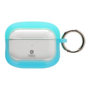 【AirPods Pro(第2/1世代) ケース】iFace Reflection Neo ポリカーボネートクリアケース (クリアブルー)-4522327963104