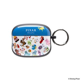 【AirPods Pro(第2/1世代) ケース】ディズニー/ピクサーキャラクター iFace First Classケース (ピクサー総柄/ホワイト)-4522327965450