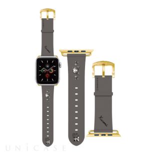 【Apple Watch バンド 45/44/42mm】サンリオキャラクターズ レザーバンド (クロミ) for Apple Watch SE(第2/1世代)/Series9/8/7/6/5/4/3/2/1-4550213527253