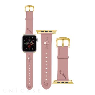 【Apple Watch バンド 45/44/42mm】サンリオキャラクターズ レザーバンド (マイメロディ) for Apple Watch SE(第2/1世代)/Series9/8/7/6/5/4/3/2/1-4550213527246