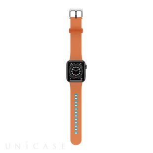 【Apple Watch バンド 49/45/44/42mm】WatchBand (Orange/Blue) for Apple Watch Ultra2/1/SE(第2/1世代)/Series9/8/7/6/5/4/3/2/1-0840104269237