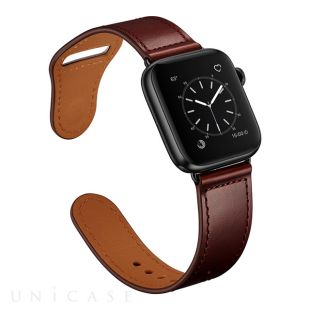 【Apple Watch バンド 49/45/44/42mm】ピンバックル レザー (レトロキャメル) for Apple Watch Ultra2/1/SE(第2/1世代)/Series9/8/7/6/5/4/3/2/1-4573119940490