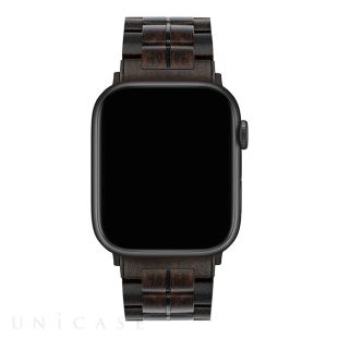 【Apple Watch バンド 41/40/38mm】天然木バンド (黒檀) for Apple Watch SE(第2/1世代)/Series9/8/7/6/5/4/3/2/1-8809641740342
