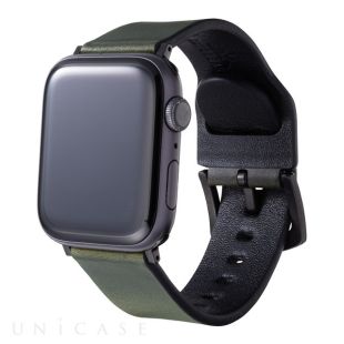 【Apple Watch バンド 41/40/38mm】DAY BREAKE × GRAMAS Chromexcel Genuine Leather Watchband (Forest Green) for Apple Watch SE(第2/1世代)/Series9/8/7/6/5/4/3/2/1-4570046386339