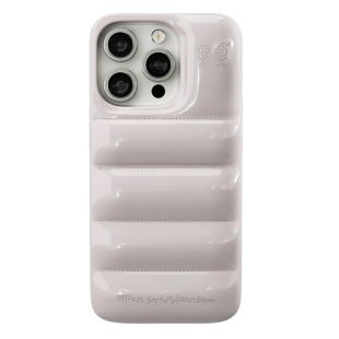 【iPhone15 Pro ケース】THE PUFFER CASE (OAT MILK)-0810123513437