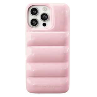【iPhone15 Pro Max ケース】THE PUFFER CASE (PINK GLOSS)-0810123511181