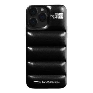 【iPhone15 Pro Max ケース】THE PUFFER CASE (NOIR)-0810123511570