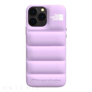 【iPhone14 Pro Max ケース】THE PUFFER CASE (LILAC)-0810123510719