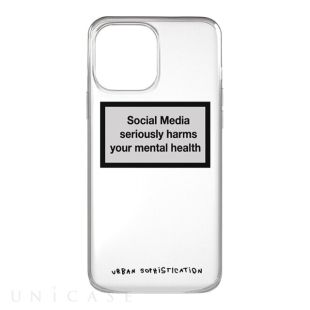 【iPhone14 Pro ケース】THE BARELY THERE CASE (MENTAL HEALTH WARNING)-0810101649882