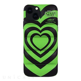 【iPhone14/13 ケース】THE PUFFER CASE (GREEN POWER PUFFER)-0810101648366