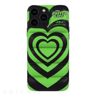 【iPhone14 Pro ケース】THE PUFFER CASE (GREEN POWER PUFFER)-0810101648359