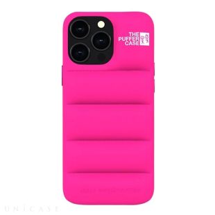 【iPhone13 Pro ケース】THE PUFFER CASE (HOT PINK)-0810101649455