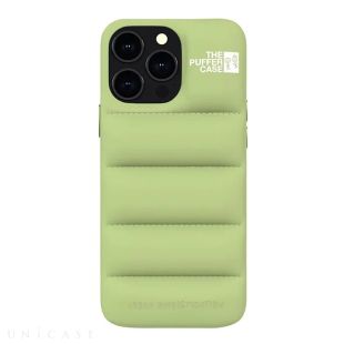 【iPhone14 Pro ケース】THE PUFFER CASE (MATCHA)-0810101647819