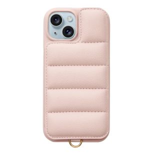 【iPhone15/14/13 ケース】Puffy Case (pink)-4573558552865