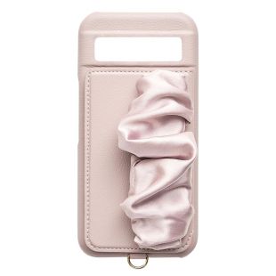 【Google Pixel 8a ケース】Classy Scrunchie Case (pink)-4573558552735