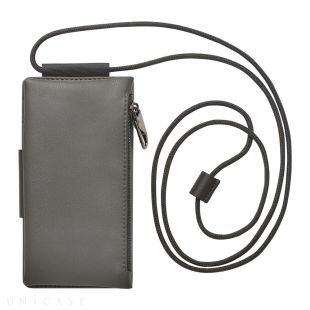 【iPhone13 Pro ケース】Teshe light flip case for iPhone13 Pro (charcoal)-4589455009302