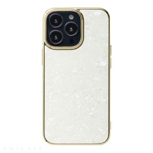 【iPhone13 Pro ケース】Glass Shell Case for iPhone13 Pro (gold)-4589455008916