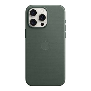 MagSafe対応iPhone15 Pro Max ファインウーブンケース - エバーグリーン-4549995423228
