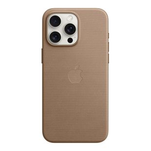 MagSafe対応iPhone15 Pro Max ファインウーブンケース - トープ-4549995423198
