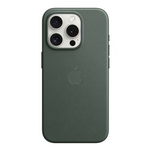 MagSafe対応iPhone15 Pro ファインウーブンケース - エバーグリーン-4549995423174