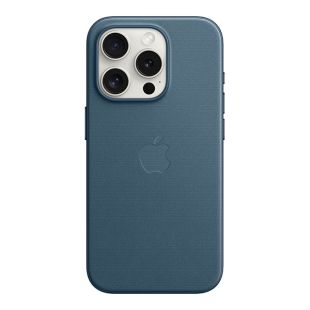 MagSafe対応iPhone15 Pro ファインウーブンケース - パシフィックブルー-4549995423167