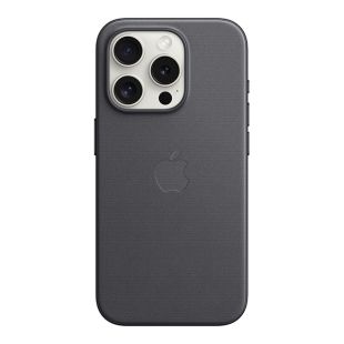 MagSafe対応iPhone15 Pro ファインウーブンケース - ブラック-4549995423136