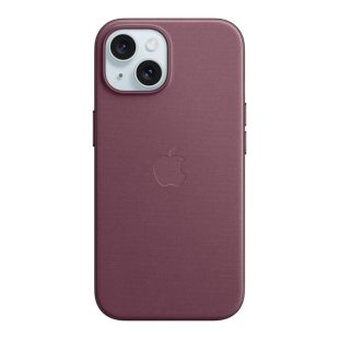 MagSafe対応iPhone15 ファインウーブンケース - マルベリー-4549995423051