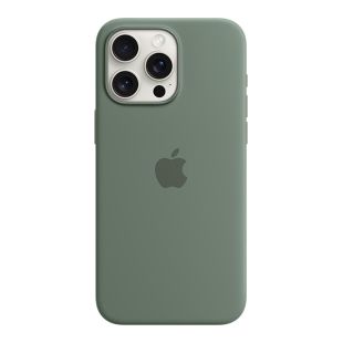 MagSafe対応iPhone15 Pro Max シリコーンケース - サイプレス-4549995422443