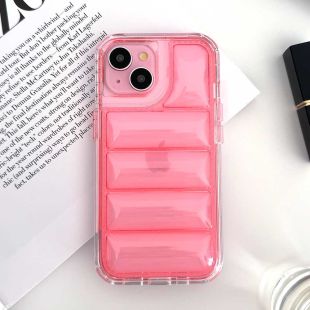 【iPhone15/14/13 ケース】ダウンクリアケース (ピンク)-4573558554067