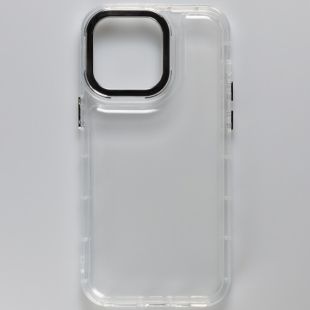 【iPhone15 Pro Max ケース】ソフトパフケース (クリア)-4573531550437